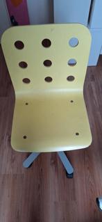 Ikea kinder bureaustoel, met wieltjes en verstelbare hoogte, Ophalen, Gebruikt, Zwart