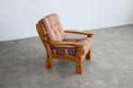 vintage fauteuil | jaren 60 | pine | Zweeds, Huis en Inrichting, Fauteuils, Gebruikt, Minder dan 75 cm, Timbeije@hotmail.com, Ophalen of Verzenden