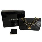 CHANEL Classic Double Flap Small laboutiqueparis_com, Ophalen of Verzenden, Schoudertasje, Zo goed als nieuw, Zwart