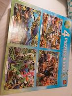 King Dierenpuzzels - 4 stuks - 1000 stukjes, Ophalen of Verzenden, 500 t/m 1500 stukjes