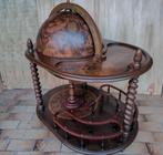 Wereldbol bar, vintage dranken trolley, afsluitbaar serveer, Huis en Inrichting, Woonaccessoires | Wereldbollen, Ophalen, Gebruikt