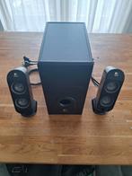 Logitech X-530 2.1 speakerset voor PC, Computers en Software, Pc speakers, Ophalen of Verzenden, Zo goed als nieuw, Audiokanaal 2.1