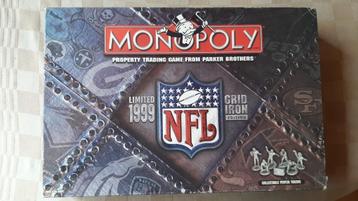 bordspel nieuw Monopoly NFL Grid Monopolie gelimiteerd  beschikbaar voor biedingen
