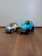 Paw Patrol Voertuigen - Tracker en Rex, Kinderen en Baby's, Speelgoed | Speelgoedvoertuigen, Ophalen of Verzenden, Gebruikt