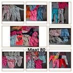 Bananendoos vol meisjeskleding maat 80 - €50, Kinderen en Baby's, Babykleding | Maat 80, Ophalen, Gebruikt, Meisje