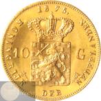 Nederland - 10 Gulden / Gouden tientje 1875 Willem III #1, Postzegels en Munten, Munten | Nederland, Koning Willem III, Losse munt