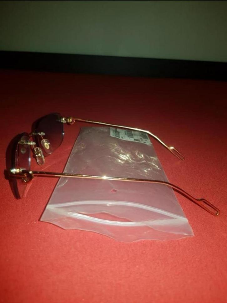 Cartier Custom C Decor CT0113O Gold Nieuw in conditie., Sieraden, Tassen en Uiterlijk, Zonnebrillen en Brillen | Heren, Ophalen of Verzenden