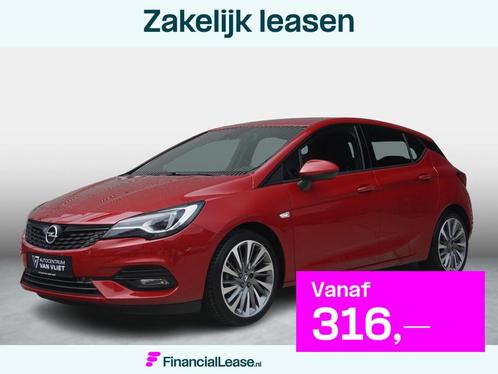 Opel Astra 1.2 Turbo 130 Pk Elegance | Navigatie Pro | Leder, Auto's, Opel, Bedrijf, Lease, Financial lease, Astra, ABS, Achteruitrijcamera