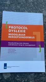 Protocol dyslexie middelbaar beroepsonderwijs, Ophalen of Verzenden, Zo goed als nieuw, Overige niveaus, Nederlands
