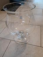 Grote Glazen Vaas - Art Living, Huis en Inrichting, Woonaccessoires | Vazen, Wit, Ophalen of Verzenden, Minder dan 50 cm, Glas