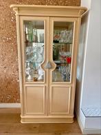 Vitrinekast, Huis en Inrichting, Kasten | Vitrinekasten, Ophalen, Gebruikt, 100 tot 150 cm, 150 tot 200 cm