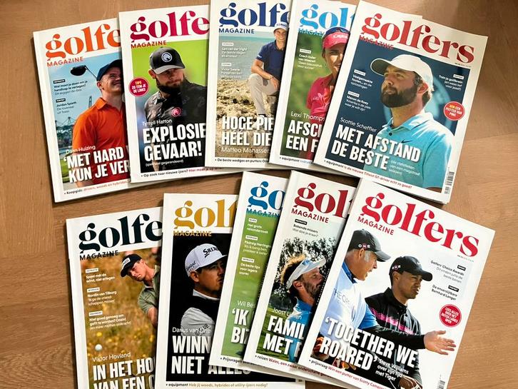 Golfers Magazine 10 recente exemplaren, Boeken, Tijdschriften en Kranten, Zo goed als nieuw, Ophalen