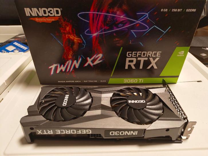 RTX 3060ti, Computers en Software, Videokaarten, Zo goed als nieuw, Nvidia, PCI-Express 4.0, GDDR6, HDMI, DisplayPort, Ophalen of Verzenden