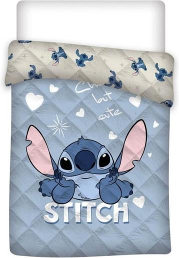 Stitch Bedsprei Gewatteerd - 140x200 - Blauw - Disney beschikbaar voor biedingen