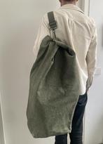 Vintage leger reistas 100 liter | pukkel | ransel, 30 cm of meer, Gebruikt, Ophalen of Verzenden, 60 tot 80 cm