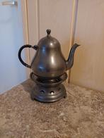 Tinnen koffie/thee kan op rechaud, Ophalen of Verzenden