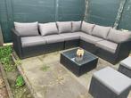 Loungeset, Tuin en Terras, Ophalen, Kunststof, 6 zitplaatsen, Bank