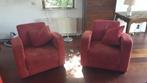 Gratis  afhalen 2 fauteuils, Ophalen, Gebruikt, 75 tot 100 cm