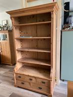 Massief Grenen Boekenkast, Ophalen, Gebruikt, 100 tot 150 cm, 200 cm of meer
