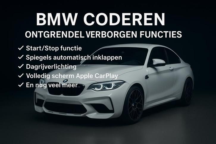 BMW & Mini coderen / verborgen functies activeren, Auto diversen, Tuning en Styling, Ophalen