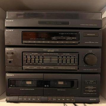 Sony Stereo Set XO-D101S met Platenspeler beschikbaar voor biedingen