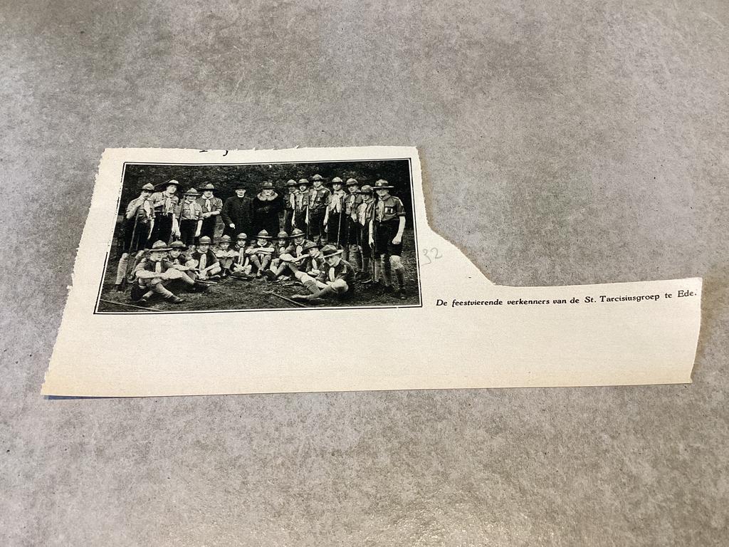 Ede.    Padvinders / Verkenners van de St. Tarcisiusgroep, Ophalen of Verzenden, 1920 tot 1940
