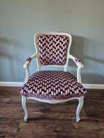 Nieuw gestoffeerde Fauteuil (prachtig design), Ophalen, Stof, 50 tot 75 cm