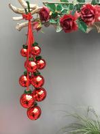 Prachtige Rode Kerstballen Tros Hanger 12 Rode Kerstballen, Ophalen of Verzenden, Zo goed als nieuw