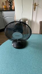 Domo zgan Tafel Ventilator Bruin 3 standen, Witgoed en Apparatuur, Ventilatoren, Ophalen of Verzenden, Zo goed als nieuw, Tafelventilator