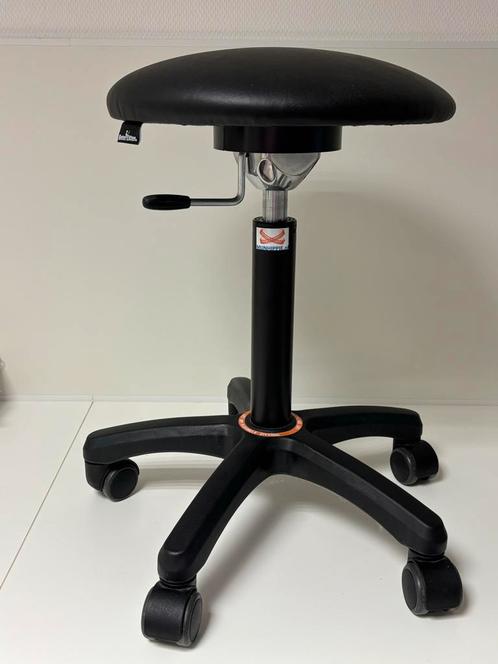 Ergonomische Bureaukruk Beter Zitten, Huis en Inrichting, Bureaustoelen, Zo goed als nieuw, Bureaukruk, Zwart, Ergonomisch, Ophalen
