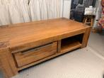 Houten Salontafel met Lade, Gebruikt, 50 tot 100 cm, 100 tot 150 cm, Ophalen of Verzenden