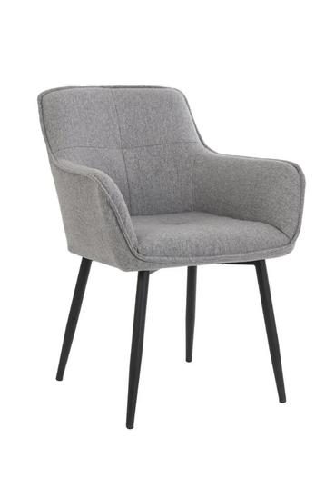 Luxe Designer Eetkamerstoel Emily textiel  60x60x87 cm beschikbaar voor biedingen