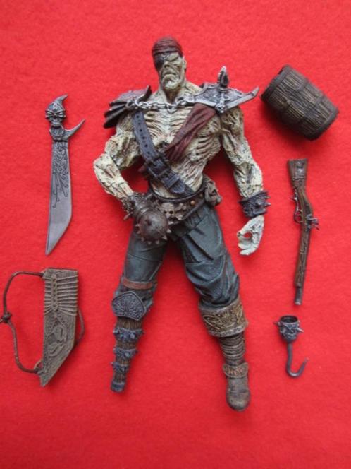 Figuur McFarlane Spawn Pirate, Wetworks Vampire Frankenstein, Verzamelen, Stripfiguren, Zo goed als nieuw, Beeldje of Figuurtje