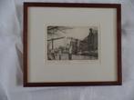 ets dordrecht damiatebrug Maarten Langbroek gesigneerd, Ophalen of Verzenden