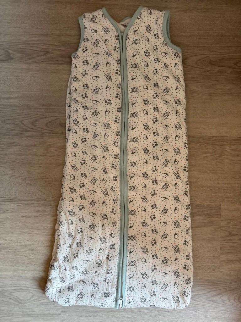 BD Collection slaapzak gevoerd met panda's in maat 90, Ophalen of Verzenden, Zo goed als nieuw, 85 tot 100 cm, Slaapzak