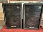 Dynacord Speakers met Steun en Kabels, Audio, Tv en Foto, Luidsprekers, Gebruikt, 120 watt of meer, Front, Rear of Stereo speakers