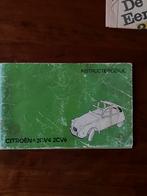 Citroen 2cv4 2cv6 instructieboekje, Auto diversen, Handleidingen en Instructieboekjes, Ophalen of Verzenden