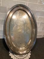 Verzilverde schaal Hollandia Plate (121125), Antiek en Kunst, Antiek | Goud en Zilver, Ophalen of Verzenden, Zilver