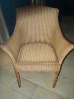 Vier rotan stoelen, Huis en Inrichting, Stoelen, Riet of Rotan, Gebruikt, Bruin, Ophalen of Verzenden