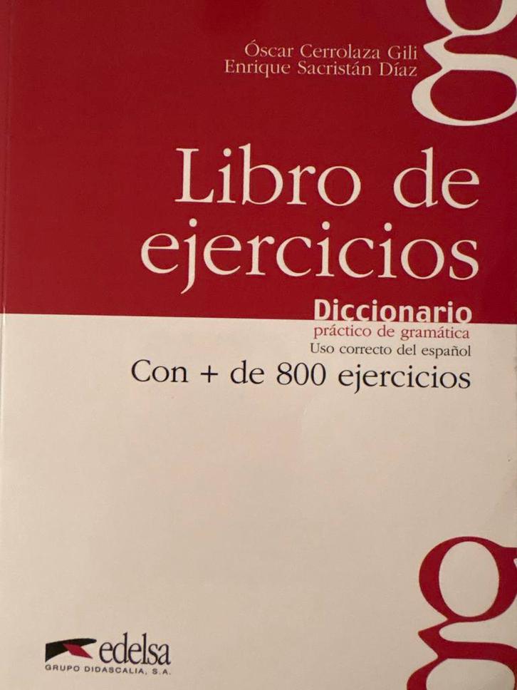 Libro de ejercicios Spaans, Boeken, Taal | Spaans, Gelezen, Non-fictie, Ophalen of Verzenden
