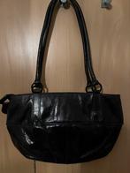 Leren tas, Claudia Ferrici, Ophalen of Verzenden, Zo goed als nieuw, Blauw, Schoudertasje