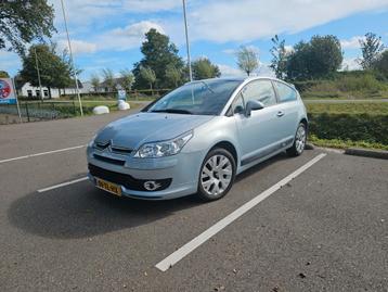 Citroën C4 1.6 16V Coupe 2006 lichtblauw  beschikbaar voor biedingen