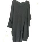 Pont Neuf zwarte trui tuniek maat L plussize, Kleding | Dames, Verzenden, Zo goed als nieuw, Zwart