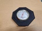 thermometer in leer vintage, Huis en Inrichting, Woonaccessoires | Thermometers, Ophalen of Verzenden