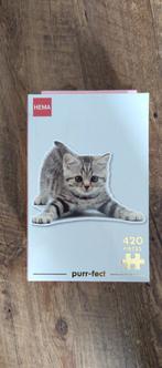 Kattenpuzzle HEMA - Nieuw in doos!, Ophalen of Verzenden, Meer dan 50 stukjes, Nieuw, 6 jaar of ouder