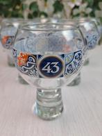 Set van 6 Licor 43 limited edition bolglazen, Ophalen of Verzenden, Zo goed als nieuw, Overige typen