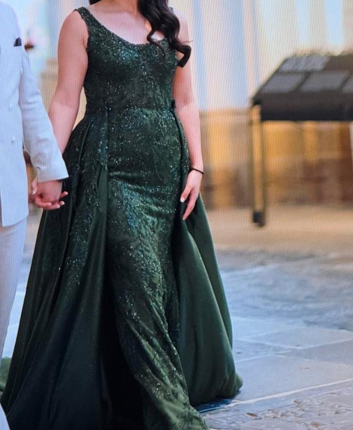 Henna jurk / kina elbisesi, Kleding | Dames, Gelegenheidskleding, Zo goed als nieuw, Overige typen, Groen, Ophalen