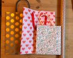 Gratis: cadeautasjes en inpakpapier, Ophalen, Zo goed als nieuw