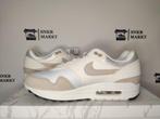 Nike Air Max 1 Pale Ivory (W) maat 44.5, Verzenden, Beige, Nike, Nieuw