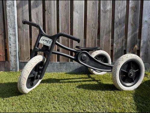 Wishbone bike 3 in 1 loopfiets (zwart), Kinderen en Baby's, Speelgoed | Buiten | Voertuigen en Loopfietsen, Zo goed als nieuw